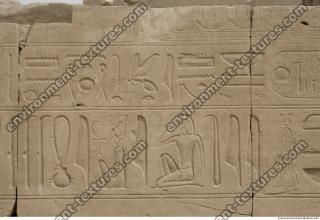 Photo Texture of Symbols Karnak 0112